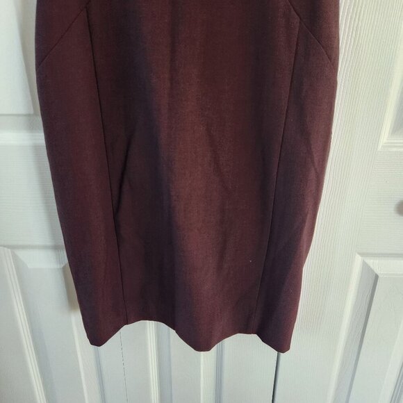 The Limited Maroon Sleeveless Shift Dress - Picture 9 of 9